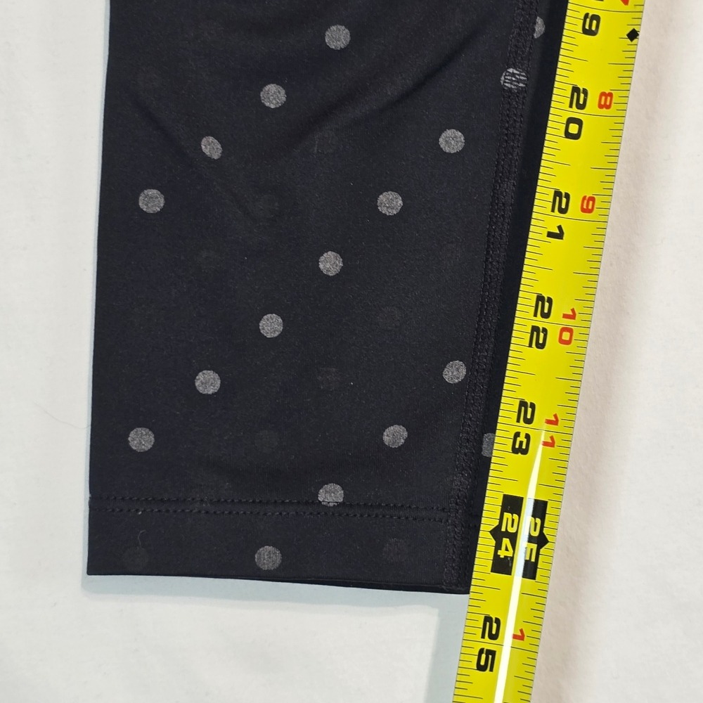 Nike Dri-FIT Womens Black Reflective Polka Dot Running Leggings CJ5567-10 Size M - Picture 15 of 16